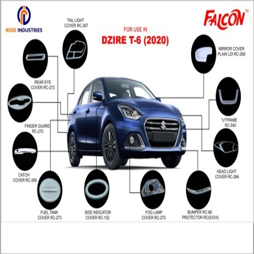 DZIRE CHROME ACCESSORIES