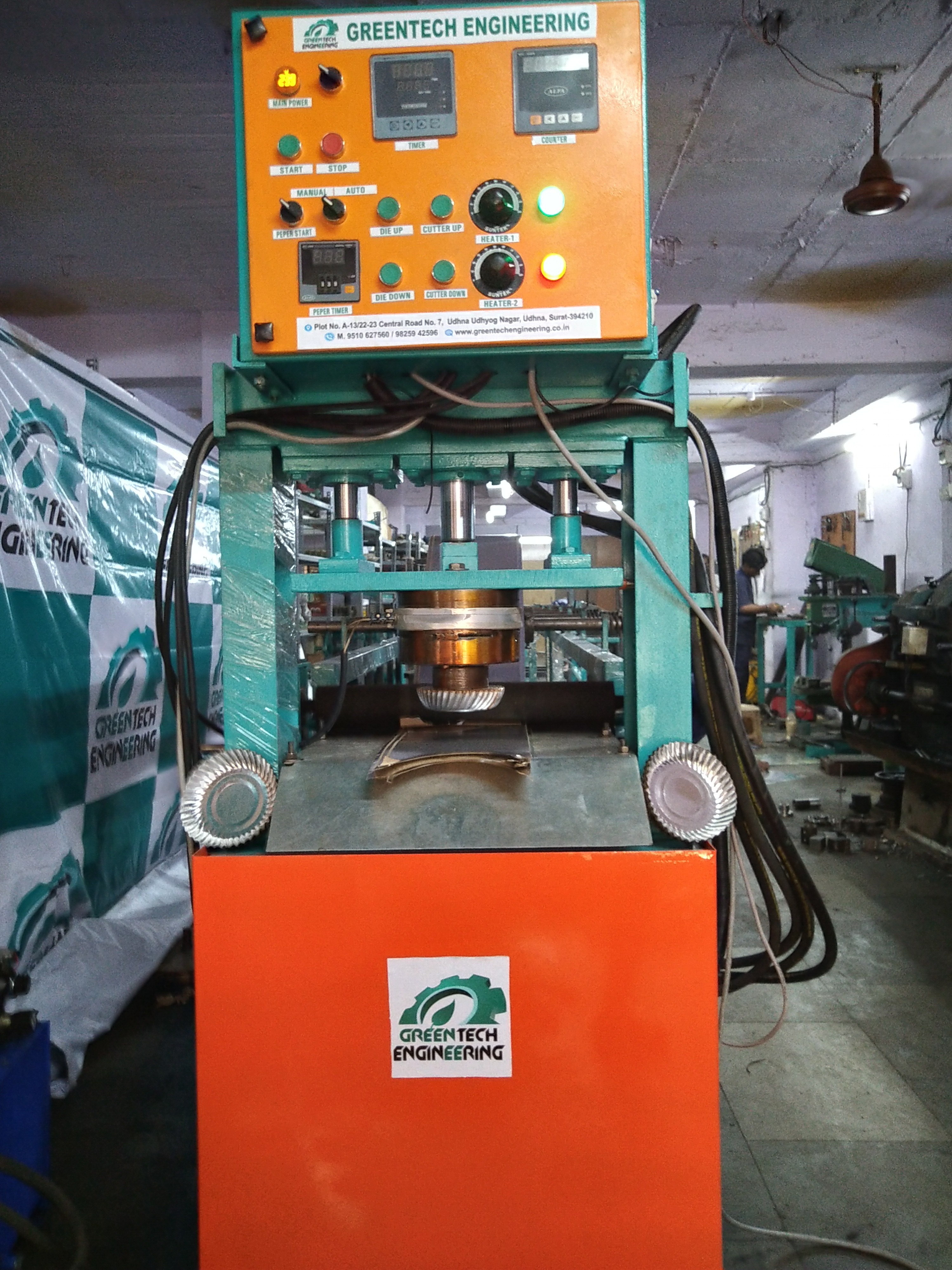 Fully Automatic Hydraulic Plate Making Machine