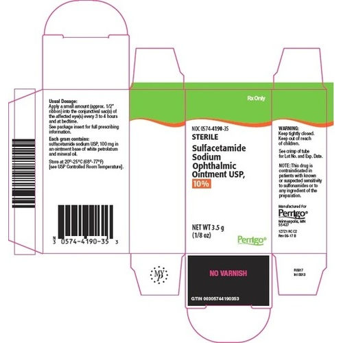 Sulfacetamide Sodium Ophthalmic Ointment