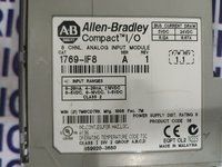 ALLEN BRADLEY ANALOG INPUT MODULE 1769-IF8