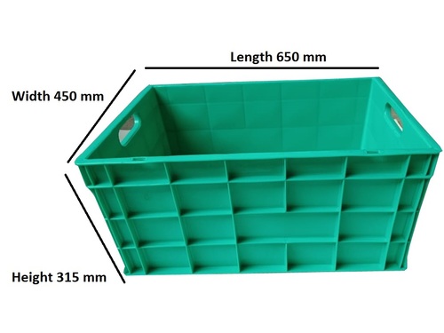 Crate Green Sch 650x450x315