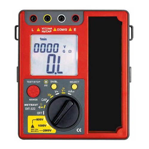 Metravi DIT-322 Digital Insulation Resistance Tester