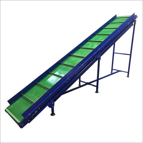 Industrial Incline Conveyor System