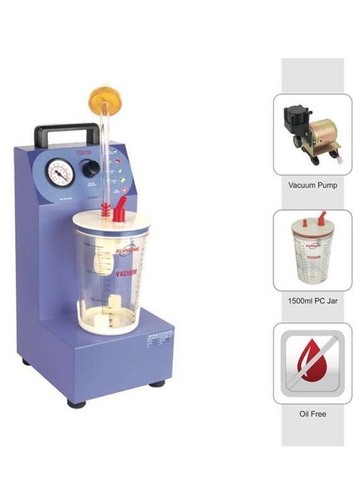Eterno- AC DC Suction Machine By MEDKM HEALTHCARE