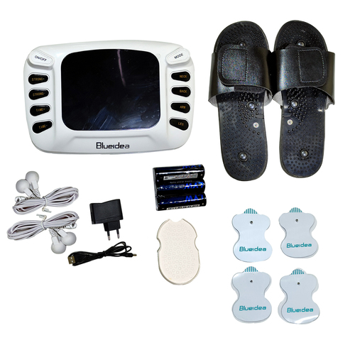 Electronic Pulse Massager with Slippers
