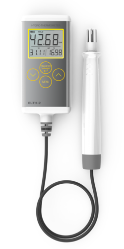 Hygro Thermometer with Dew Point ( ELTH - 2) Resolution : 0.01