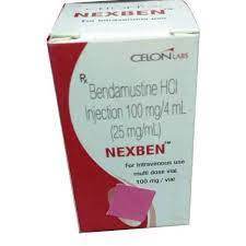 Nexben 100Mg Injection (Bendamustine (100Mg) Shelf Life: 2 Years