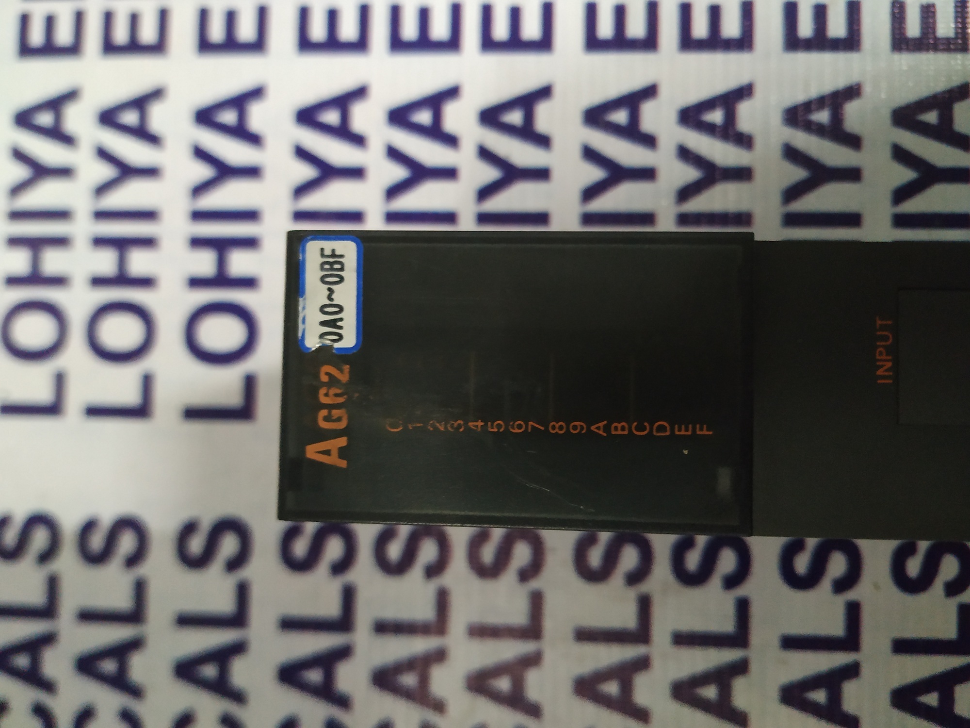 MITSUBISHI DUMMY I/O MODULE AG62