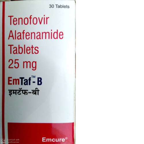 Emtaf B 25mg Tablets ( Tenofovir Alafenamide 25mg - Emcure )