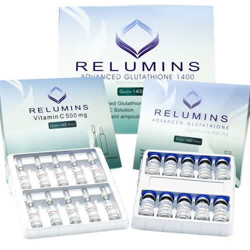 reluminRelumins Advanced Glutathione 1400mg Plus Booster 10 Sessionss
