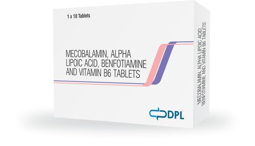 Mecobalamin Alpha Lipoic Benfotiamine And Vitamin B6 Tablets Ingredients: Methylcobalamin + Combinations
