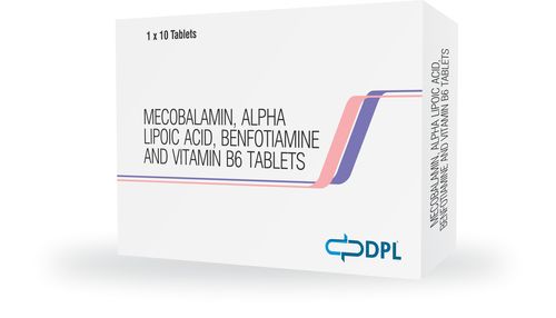 Mecobalamin Alpha Lipoic Benfotiamine And Vitamin B6 Tablets