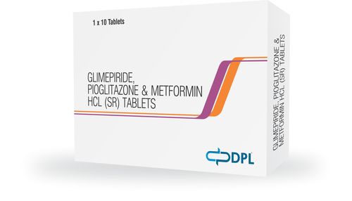Glimepiride Pioglitazone And Metformin Hcl (Sr)tablets