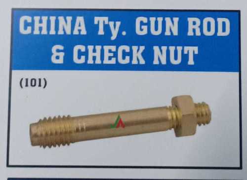 China Ty. Brass Gun Rod & Check Nut