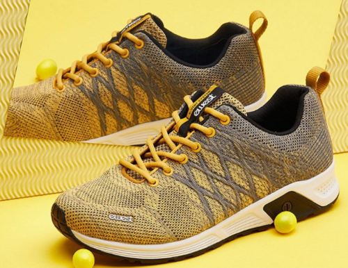 Walking Shoes With Natural Ventilation System / Style Name : Aire Knitwalk By YESONBIZ