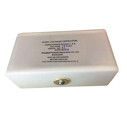 Capacitor 25kV 0.025uF,High Voltage Pulse Discharge and DC Capacitor 25nF 25000V