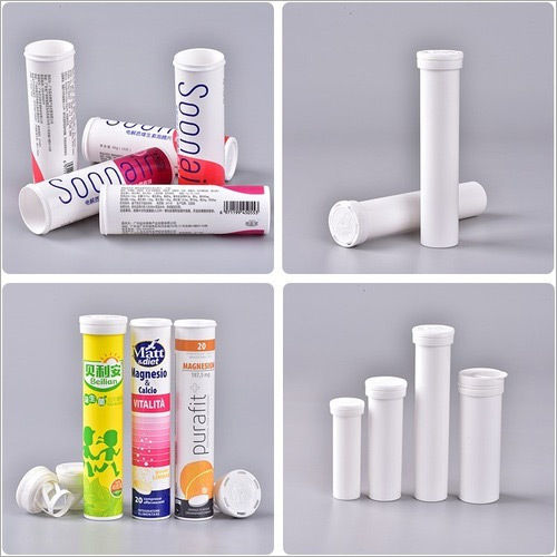 Plastic Effervescent Tablet Packaging Tube