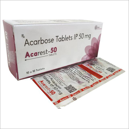 Acarbose Tablets IP 50mg