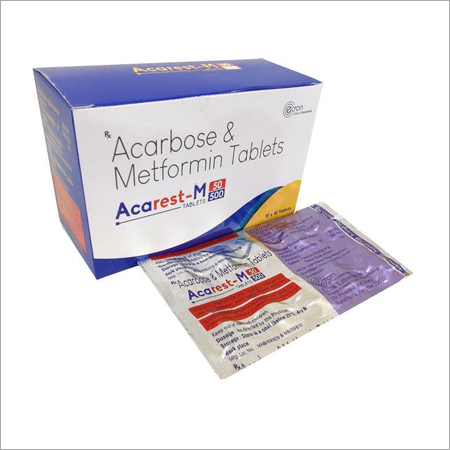 Acarbose & Metformin Tablets