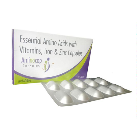 Essential Amino Acids with Vitamins Iron & Zinc Capsules