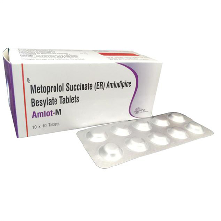Metoprolol Succinate (ER) Amlodipine Besylate Tablets