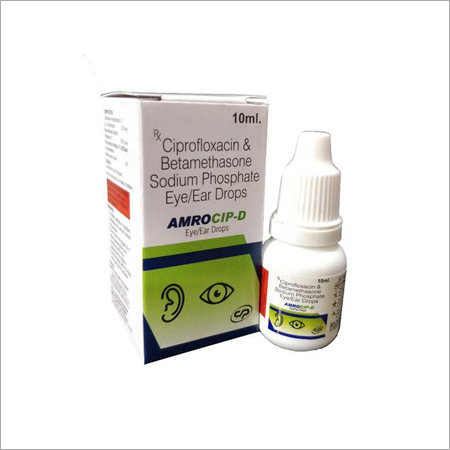 Ciprofloxacin & Betamethasone Sodium Phosphate Eye Ear Drops