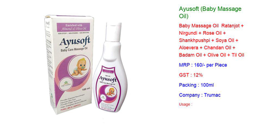 Ayusoft Baby Massage Oil