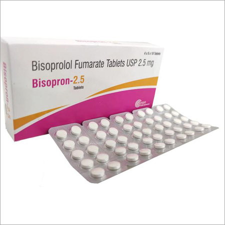 Bisoprolol Fumarate Tablets USP 2.5mg