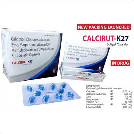 Methylcobalamin & L Methylfolate Soft Gelatin Capsules