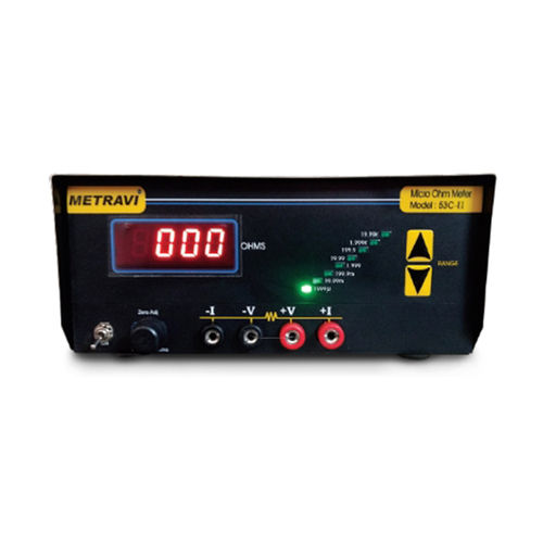 Metravi 53C-II 1A Micro Ohms Meter