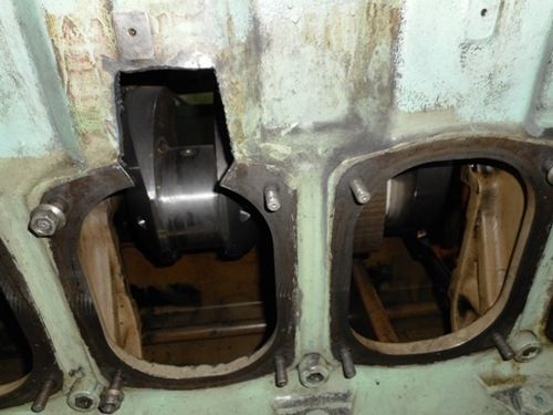 Metal Stitching & Metal locking of Engine Block