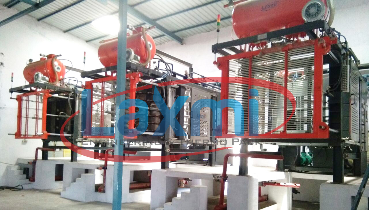 Thermocol Shape Moulding Machine With Vacuum