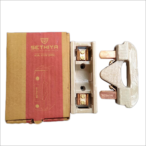 63AX415V Kit Kat Fuse - Rated Voltage 63A at 415V | Ideal for Home Distribution Boards, Durable Design for Enhanced Electrical Safety