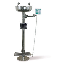 Eye Wash Hand Foot Operated - SS By SUPREME IN SAFETY SERVICES