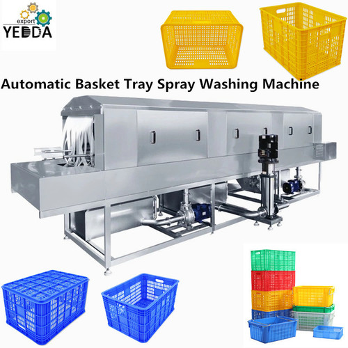 Pbc-4000A Plastic Basket Washing Machine Capacity: 300 Pcs/Min