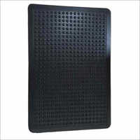 Rubber Bubble Mat - 60x90 Cm, Black | Quick Drying, Hand Washable & Machine Washable