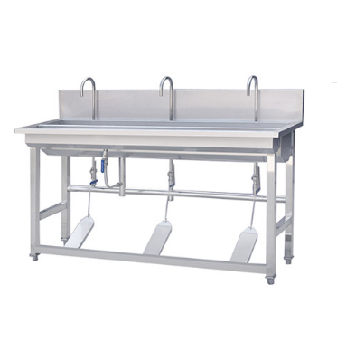 Stainless Steel Foot Operated Hand Washing Sink