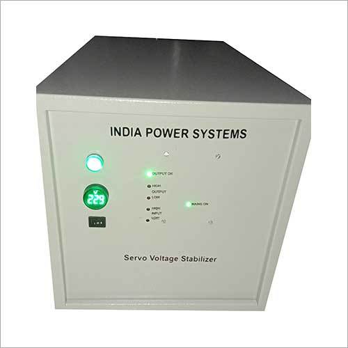 Phase Servo Voltage Stabilizer - Current Type: Ac To Dc