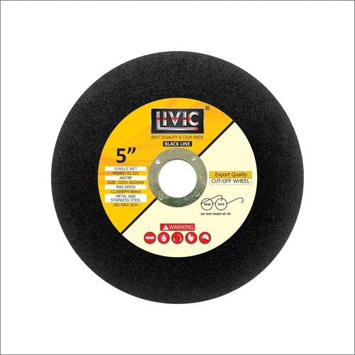 5 Inch Ideal Wall Cutting Wheel Cutting Speed: 12200 Rpm