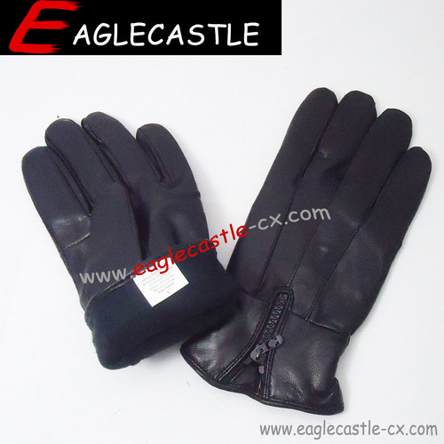 Men's Leather Gloves Warm Gloves Winter Gloves Motorcycle Gloves