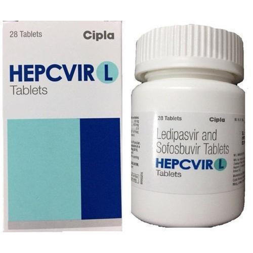 Hepcvir L Sofosbuvir And Ledipasvir Tablets Grade: A