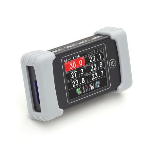 6 Channel Handheld Temperature Data Logger With Touch Screen Machine Weight: 200 G Gram (G)