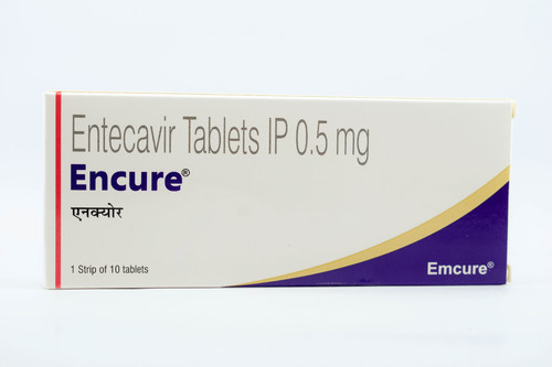 Encure 0.5mg Entecavir Tablets