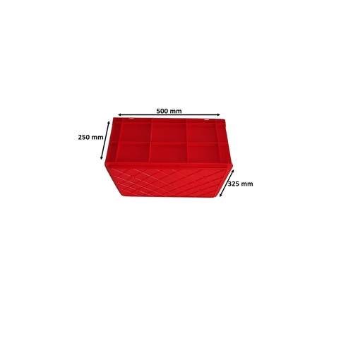 Crate Sch Red 500x325x250 1000000453