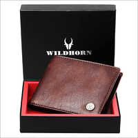 Mens Leather Wallet bifold