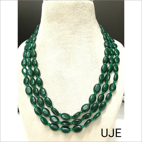 Green Jade Layered Necklace