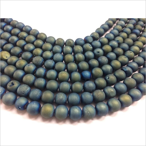 Matte Blue Druzy