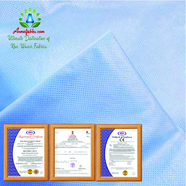 BREATHABLE LAMINATED NON WOVEN FABRIC