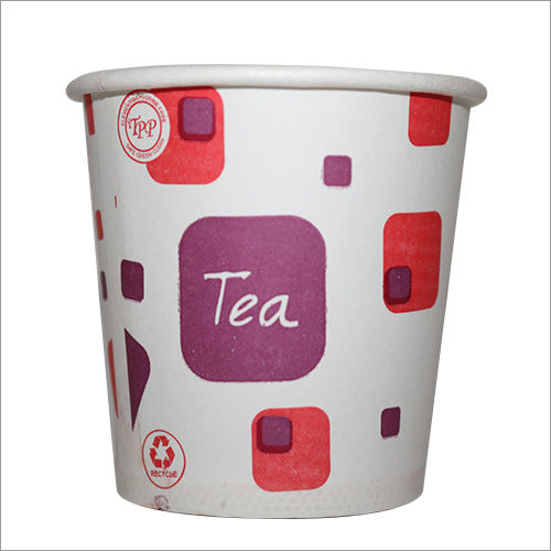 130 ML Red Chocolate Tea and Coffee Eco Friendly Paper Cup