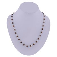 Tiger Eye Natural Gemstone 925 Sterling Solid Silver Round Cabochon Stone Handmade Necklace